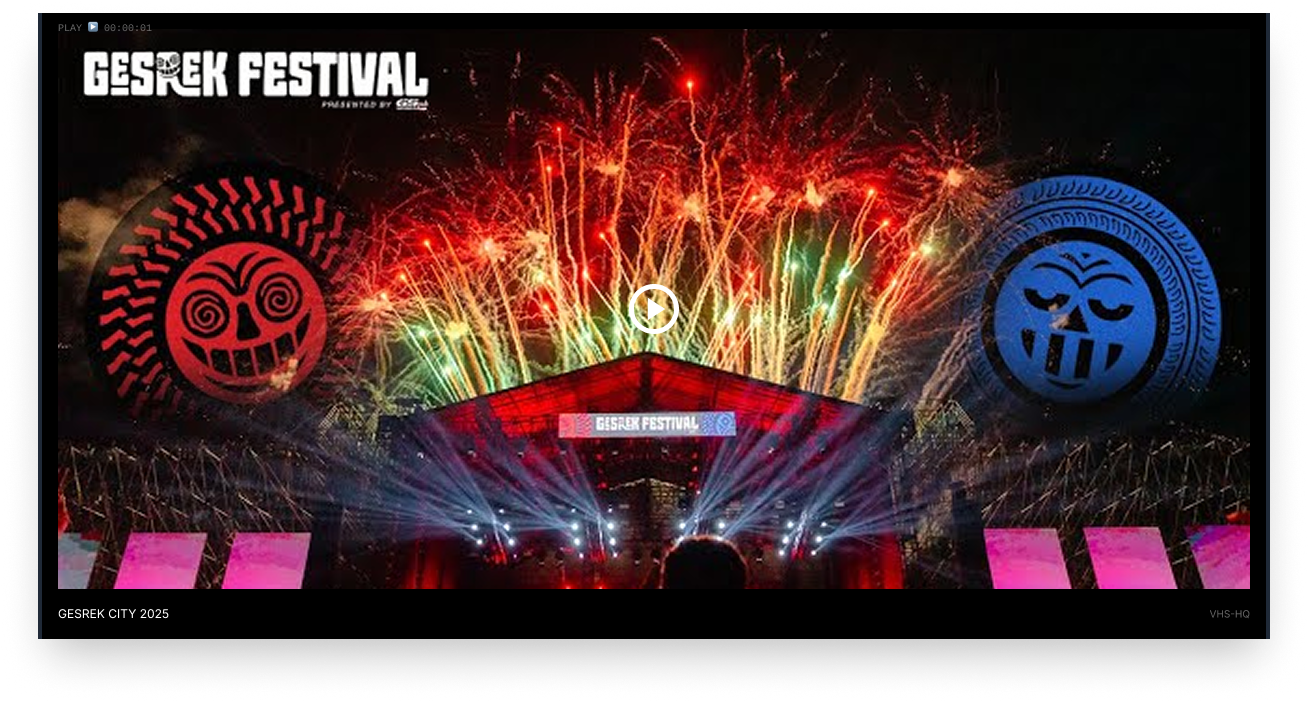 Gesrek City 2025 Aftermovie preview