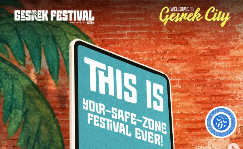 Gesrek Festival new lineup artwork